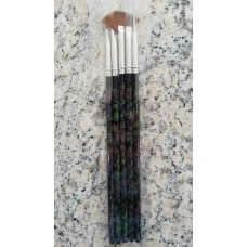 Nail Art Brush Set 5 Pieces