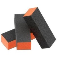 Dixon Orange Buffer Black Grit Premium 3-Way, 100/100 Grit