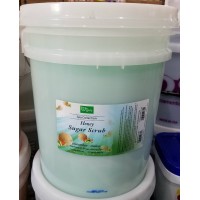 BeBeauty Cucumber-Melon Honey Sugar Scrub, 5 Gallon