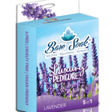 NuRevolution Baresoak Luxury Pedicure Lavender One Pack