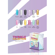 NuRevolution Twinkle Collection Soak-Off Gel Polish Duo