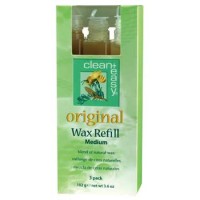 Clean+Easy Medium Original Wax Refill 3 Pack