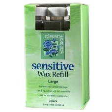 Clean+Easy Large Sensitive Wax Refill 3 Pack