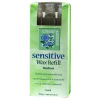Clean+Easy Medium Sensitive Wax Refill 3 Pack