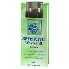 Clean+Easy Medium Sensitive Wax Refill 3 Pack
