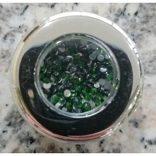 Nail Art Rhinestones Emerald