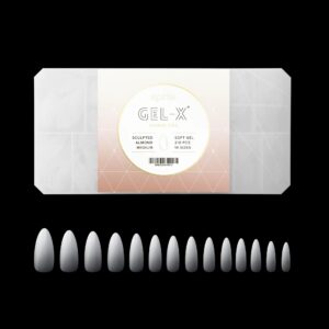 Apres Ombre Gel-X Tips - NATURAL Almond 210pcs